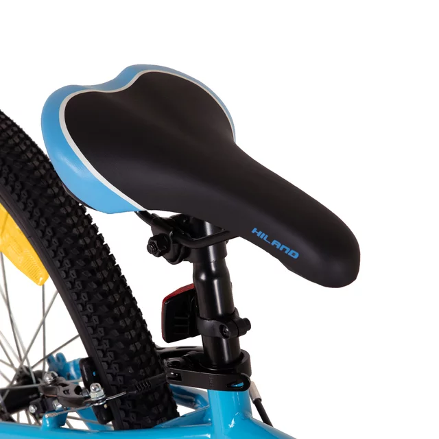 Juniorský horský bicykel Hiland Climber 24" • 125-150 cm - čierna