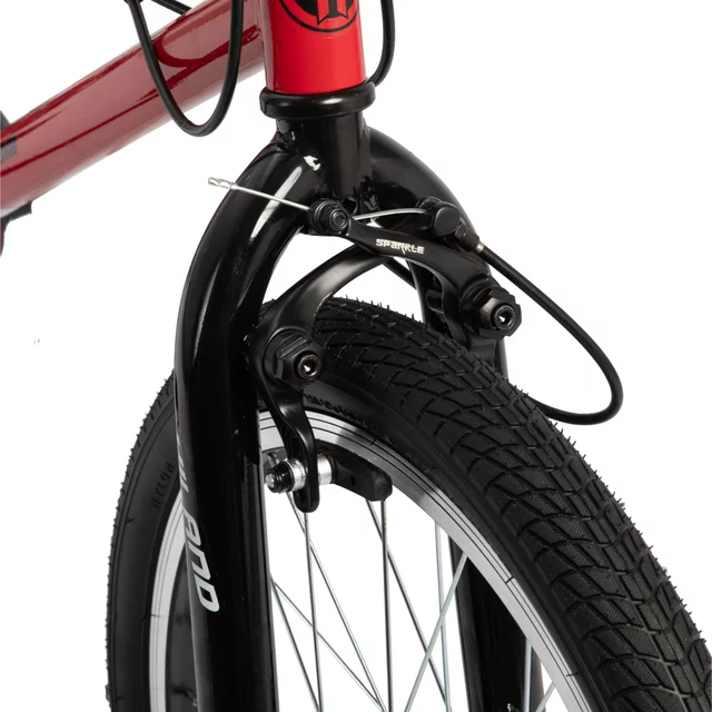 BMX bicykel Hiland Redeem 20" • 12,82 kg - červená