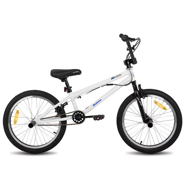 BMX bicykel Hiland Redeem 20" • 12,82 kg - červená - biela