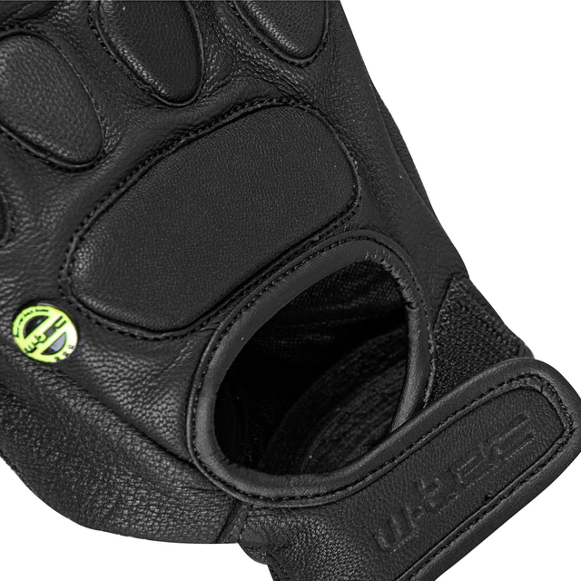 Kožené moto rukavice W-TEC Cherton - čierna