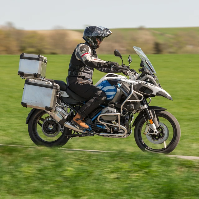 Výklopná moto prilba W-TEC Vexamo - 2.akosť - čierno-šedá