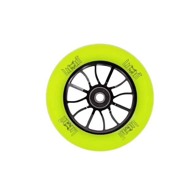 Kolieska LMT S Wheel 110 mm s ABEC 9 ložiskami - čierno-čierna - čierno-zelená