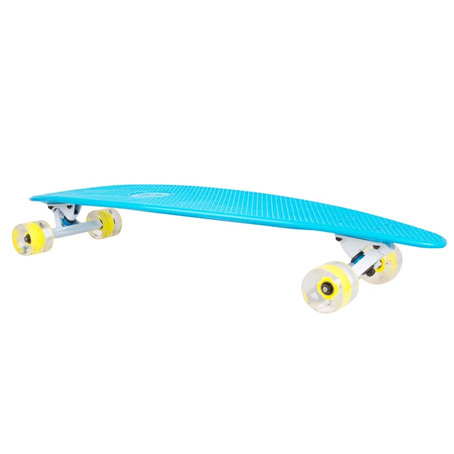 Plastový longboard WORKER Pike 36" so svietiacimi kolieskami - zelená