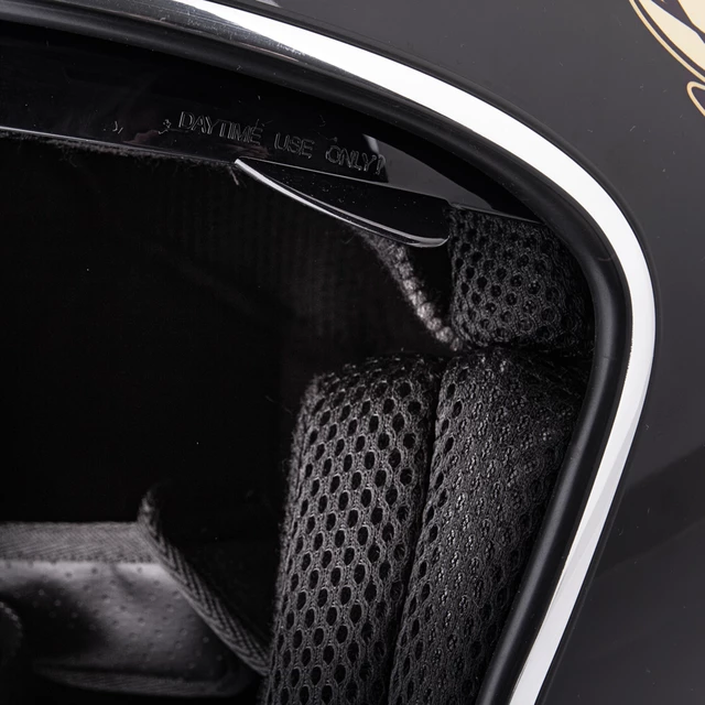 Moto prilba W-TEC Black Heart V537 - Melisa, čierna lesk