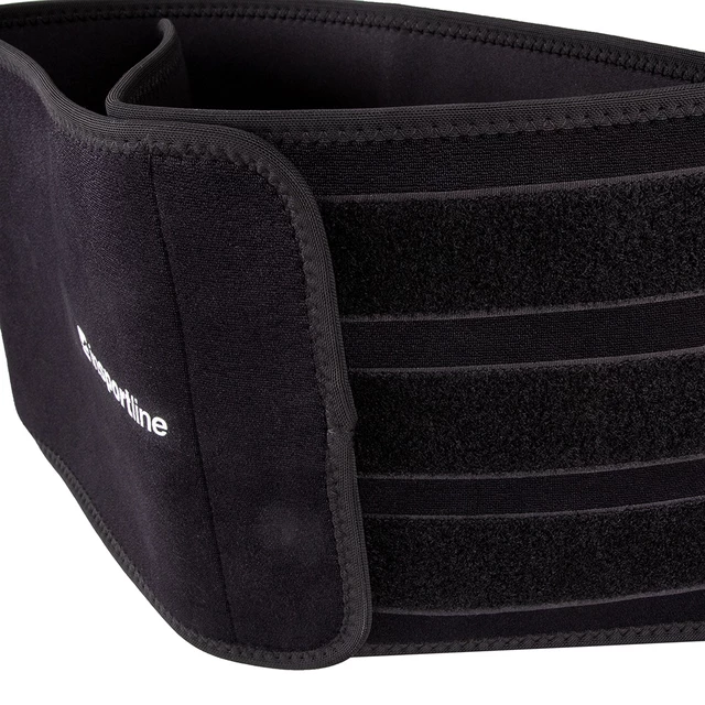 Neoprénový pás inSPORTline Waistup - čierna