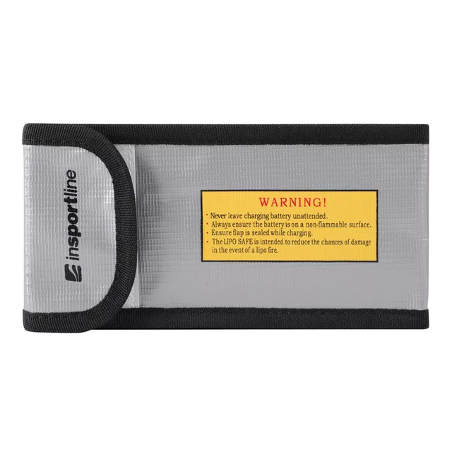 Ohňovzdorné puzdro na powerbanku inSPORTline Pofiba 17x9x5 cm