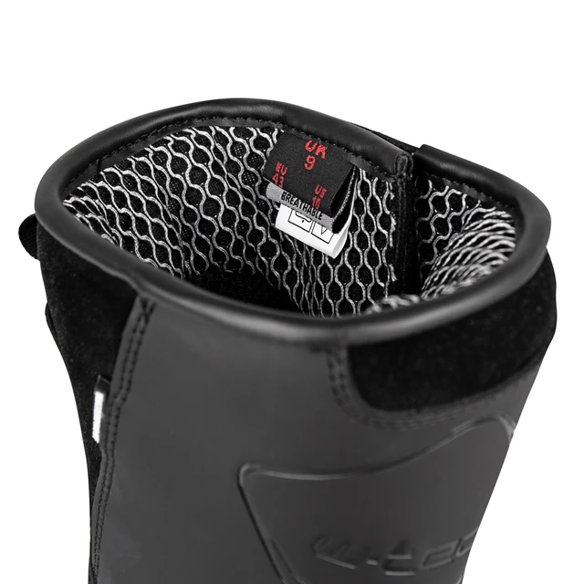 Moto topánky W-TEC Glosso - čierna