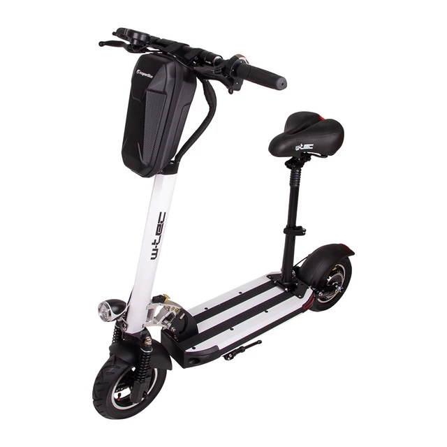 Elektrická kolobežka W-TEC Tenmark III 10" - model 2025 so sedadlom a taškou - čierna