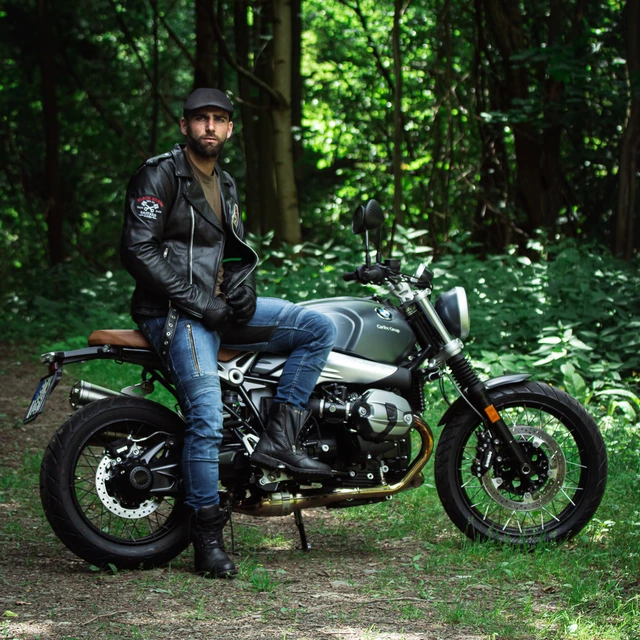 Moto topánky W-TEC Feasel - čierna