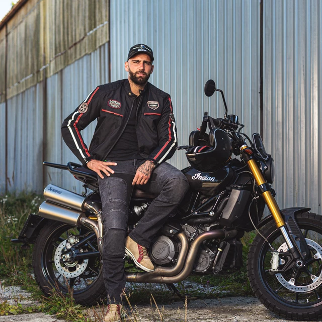 Moto prilba W-TEC Angeric Gloss Black s okuliarmi Steamrust - Gloss Black