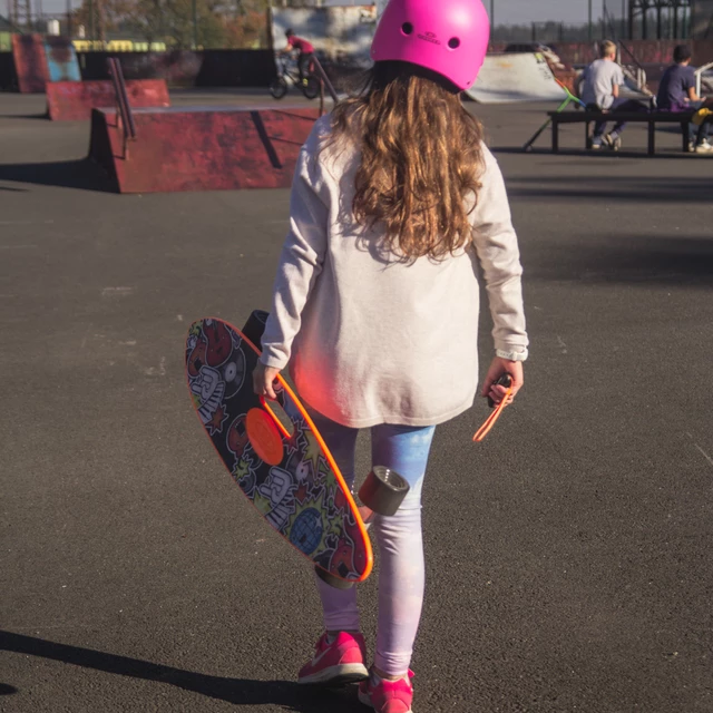 Elektrický longboard WORKER Smuthrider - 2. akosť - žlto-zelená