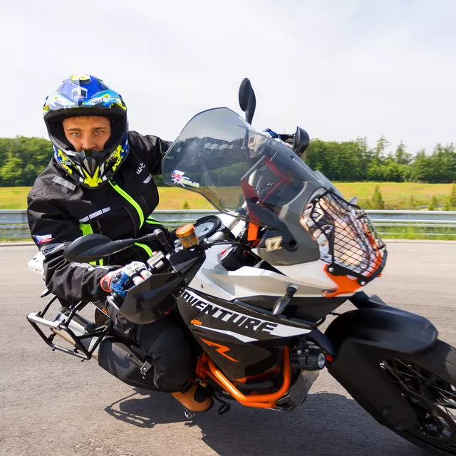 Moto bunda W-TEC Gelnair - 2.akosť - čierno-zelená
