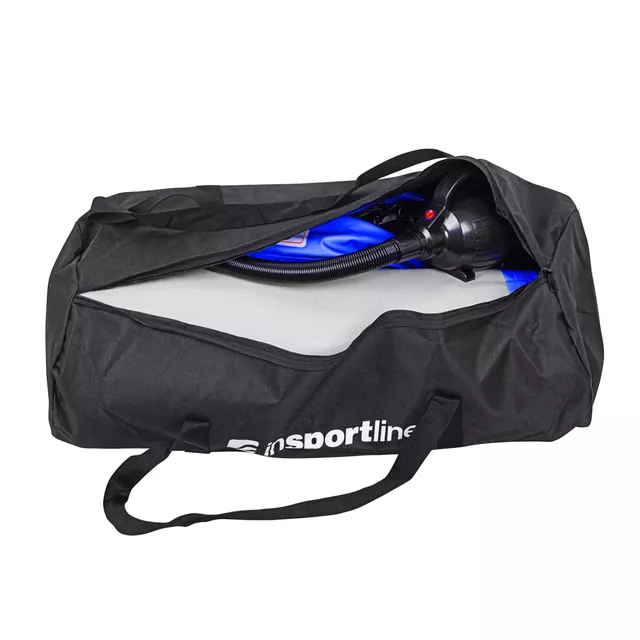 Airtrack inSPORTline Airstunt 500x100x10 cm tmavo modré