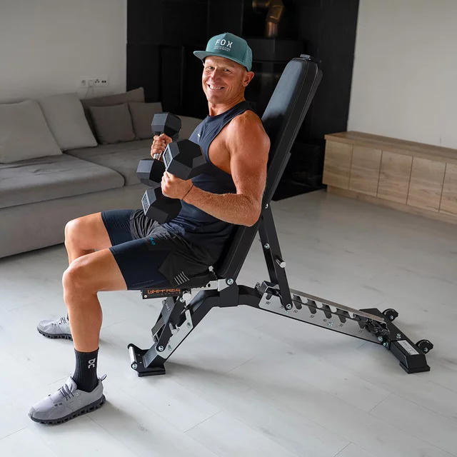 Nastaviteľná lavica inSPORTline X-NT FB40 • GapFree systém