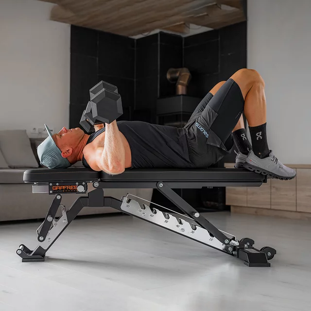 Nastaviteľná lavica inSPORTline X-NT FB40 • GapFree systém