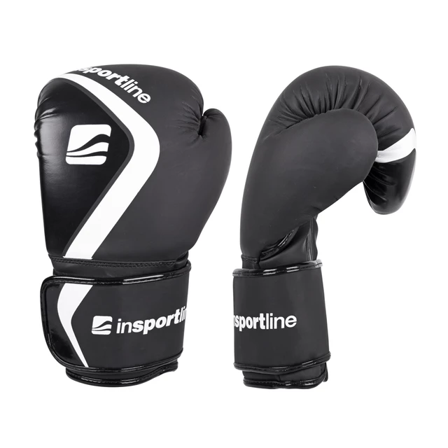Nástenný terč inSPORTline Smartpunch + boxerské rukavice Shormag - čierna