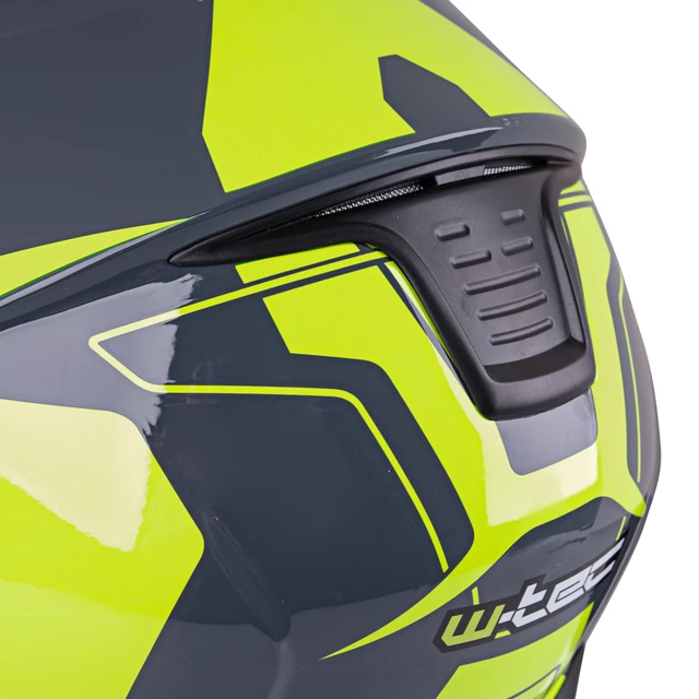 Výklopná moto prilba W-TEC FS-907 P/J - Black Matt
