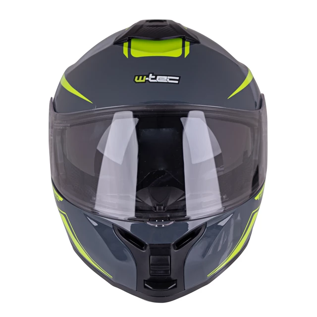 Výklopná moto prilba W-TEC FS-907 P/J - Black Matt