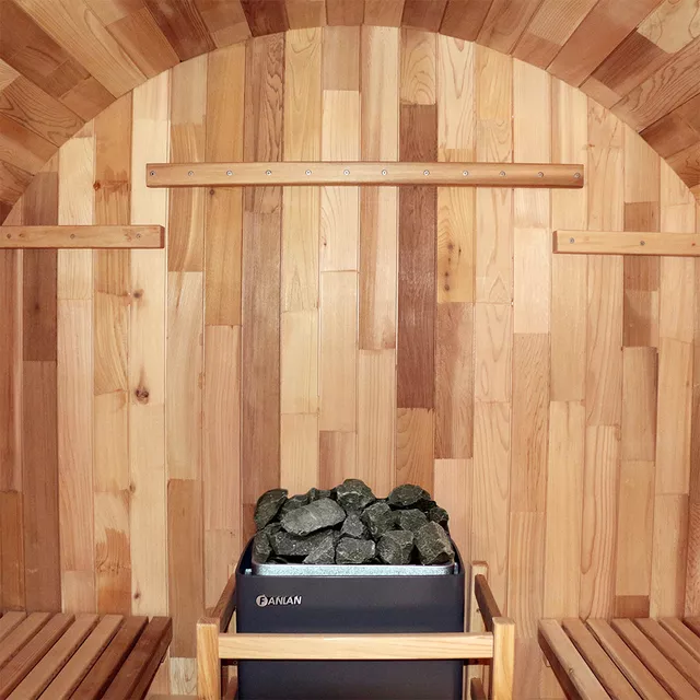 Finská sudová sauna inSPORTline Viduor 300 - cédrové drevo