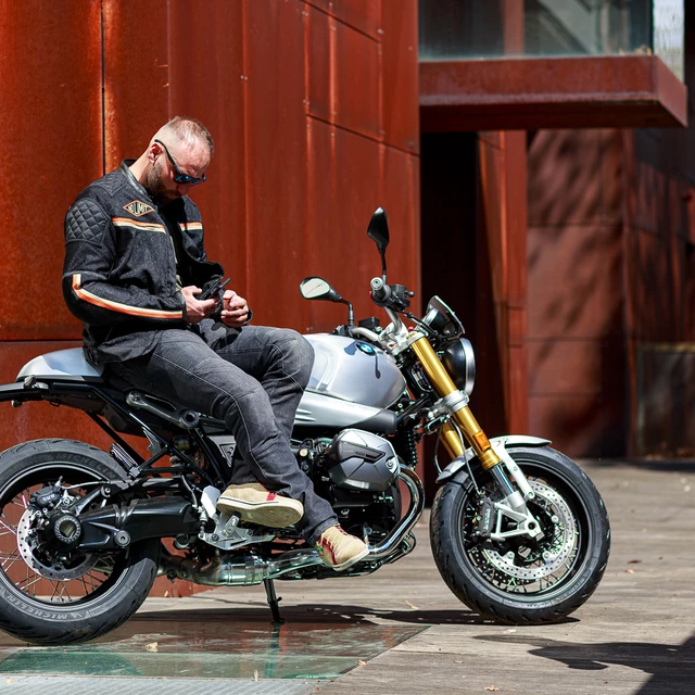 Letná moto bunda W-TEC 2Stripe - 2.akosť