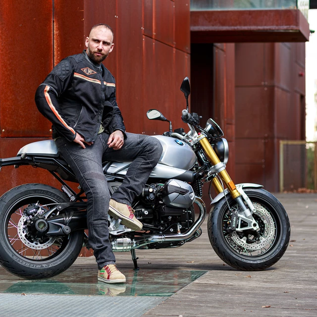 Letná moto bunda W-TEC 2Stripe - 2.akosť