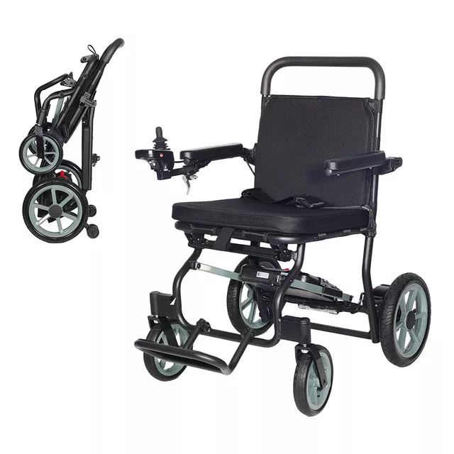 Elektrický odľahčený invalidný vozík inSPORTline Zauney