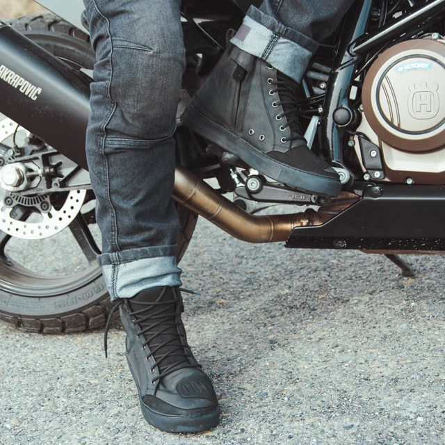 Moto topánky W-TEC Sevendee - čierna