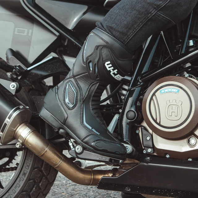 Moto topánky W-TEC Rison - čierna