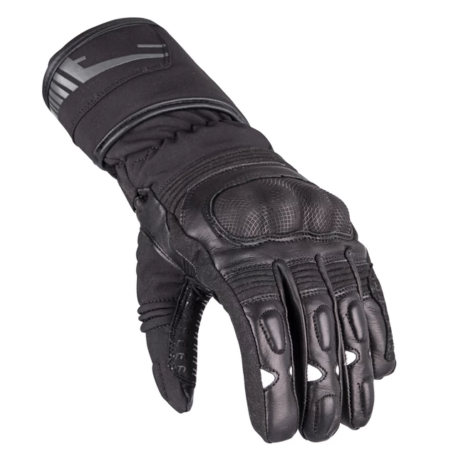 Moto rukavice W-TEC Eicman - čierna - čierna