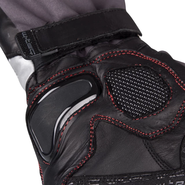 Moto rukavice W-TEC Kaltman - čierno-šedá