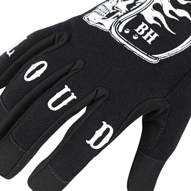 Moto rukavice W-TEC Black Heart Hell Rider - čierna