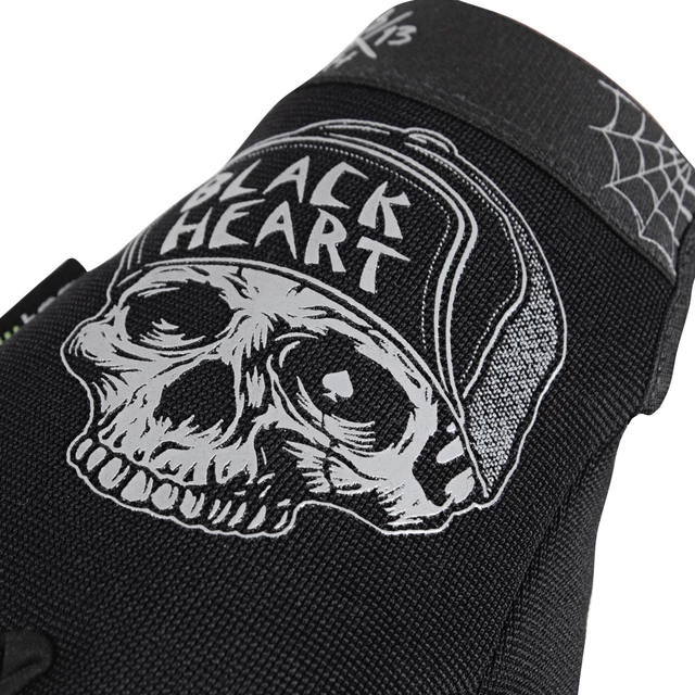 Moto rukavice W-TEC Black Heart Garage Built - čierna