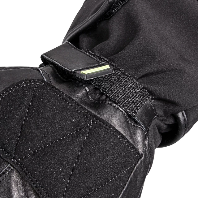 Vyhrievané moto a lyžiarske rukavice W-TEC HEATride - 2.akosť - čierna-fluo zelená