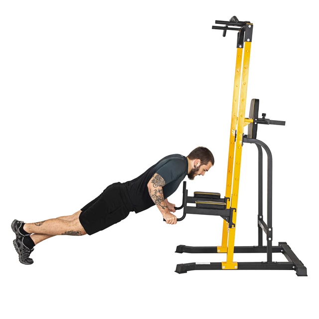 Samostojná hrazda inSPORTline Power Tower PT250 - 2.akosť - čierna