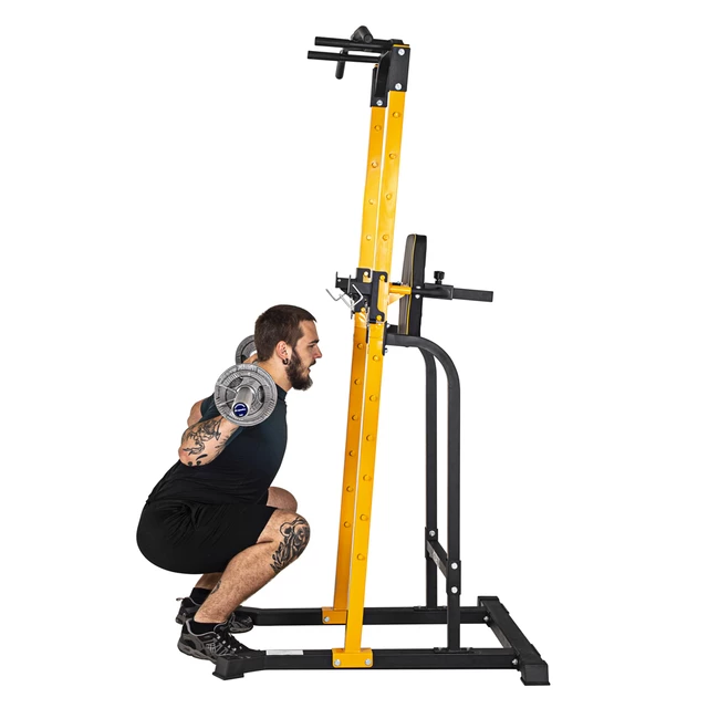 Samostojná hrazda inSPORTline Power Tower PT250 - 2.akosť - čierna