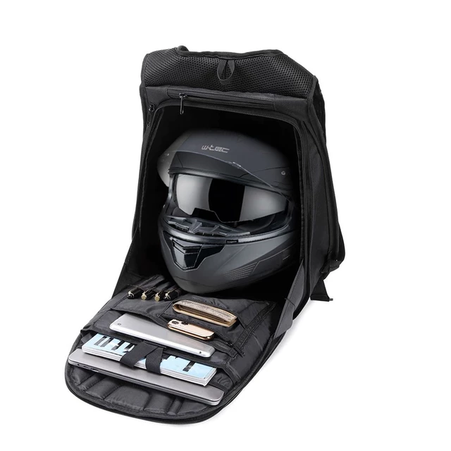 Škrupinový moto batoh W-TEC Shellter - 2.akosť