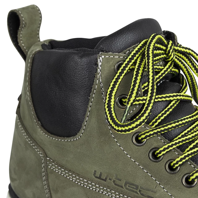 Moto topánky W-TEC Exetero Olive - 2. akosť - olivovo zelená