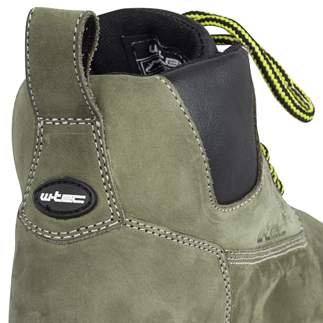 Moto topánky W-TEC Exetero Olive - 2. akosť - olivovo zelená