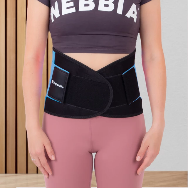 Neoprénový pás inSPORTline Waistrim - ružová