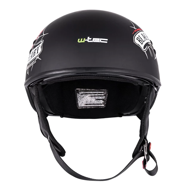 Moto prilba W-TEC Black Heart Web Skull V535