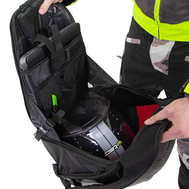 Škrupinový moto batoh W-TEC Shellter - 2.akosť