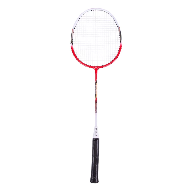 Badmintonová raketa SPARTAN JIVE - bielo-červená - bielo-červená