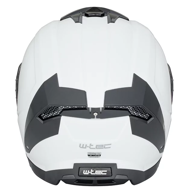 Moto prilba W-TEC Nexwor - lesklá biela