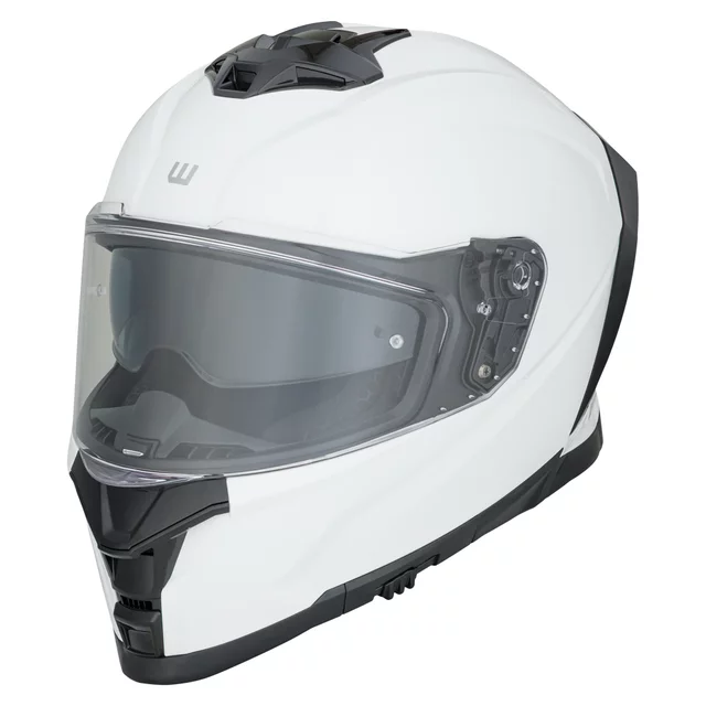 Moto prilba W-TEC Nexwor - lesklá biela - lesklá biela