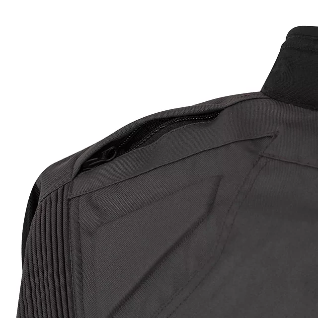 Dámska moto bunda W-TEC Barbata - čierno-šedo-ružová