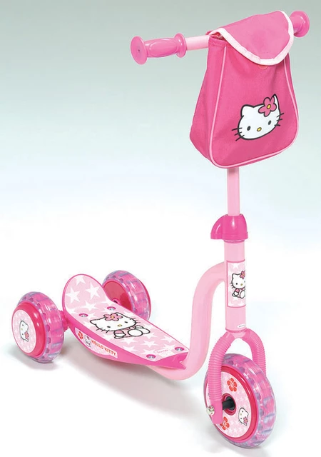 Hello Kitty trojkolobežka s batohom