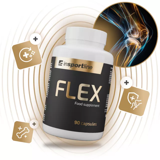 Výživový doplnok inSPORTline Flex, 90 kapsúl