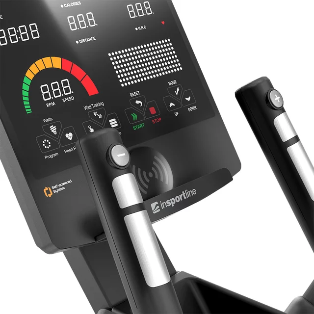 Eliptical inSPORTline e-Velocer ET • vlastný generátor energie