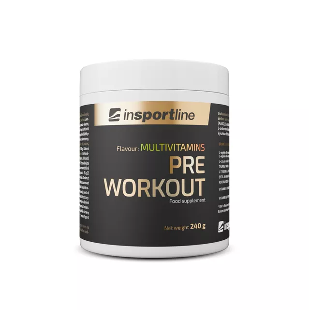 Výživový doplnok inSPORTline Pre Workout 240g