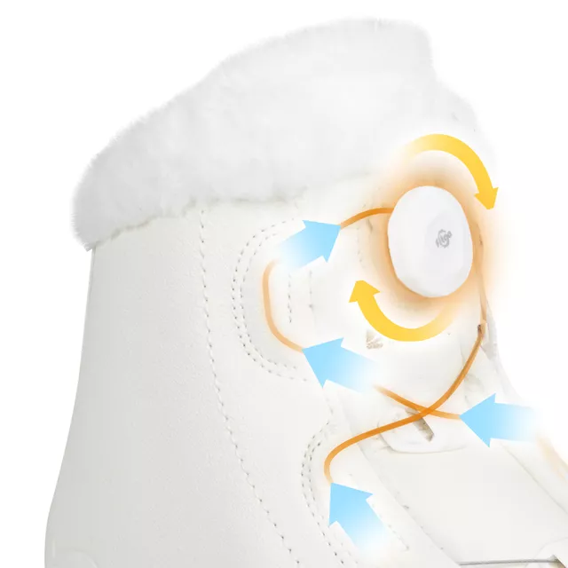 Ľadové korčule so sťahovacím kolieskom inSPORTline Glis